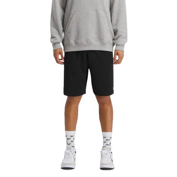 Reebok Men's Basketball Open-Hole Mesh Shorts -Black